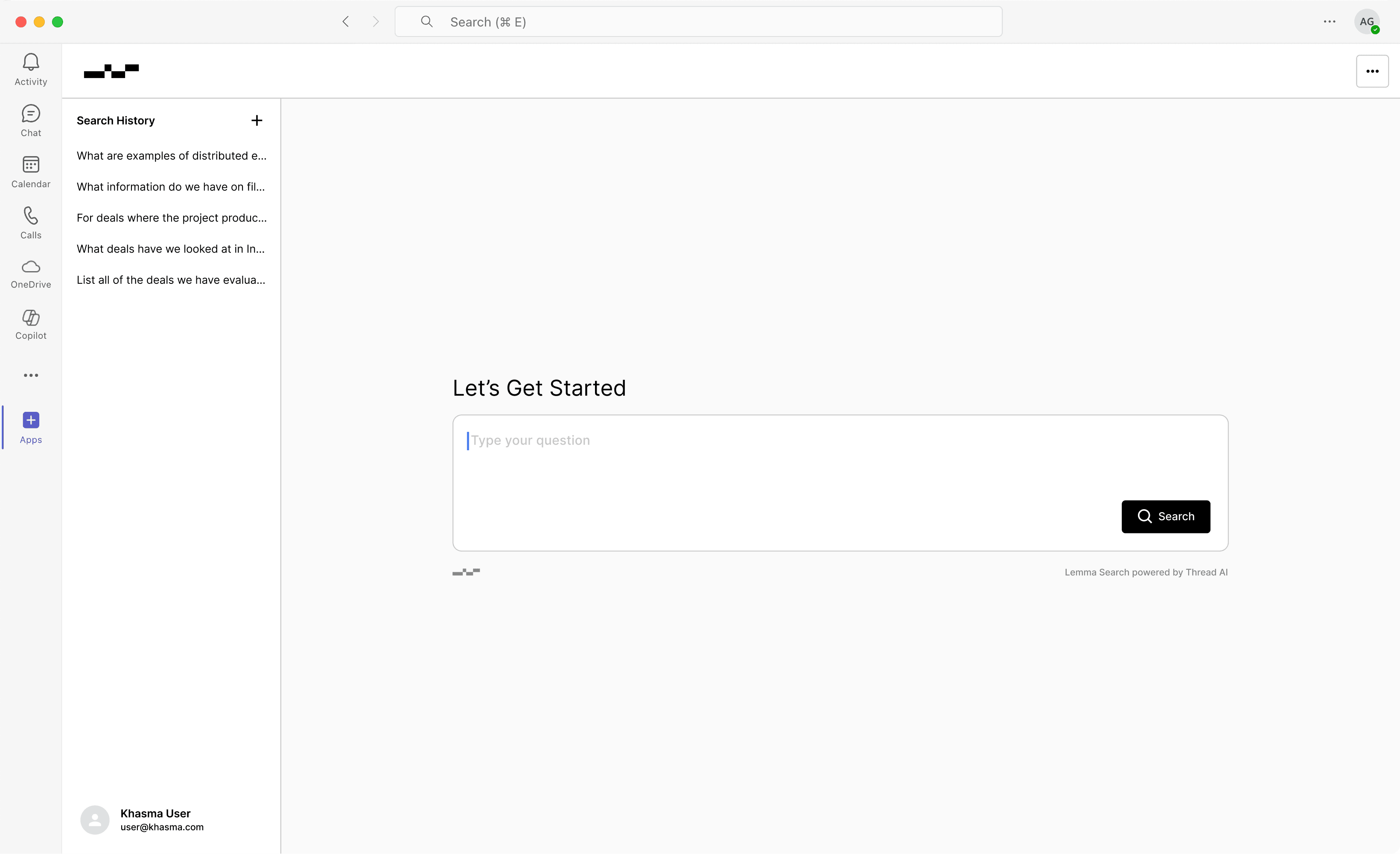 Lemma embedded in Microsoft Teams
