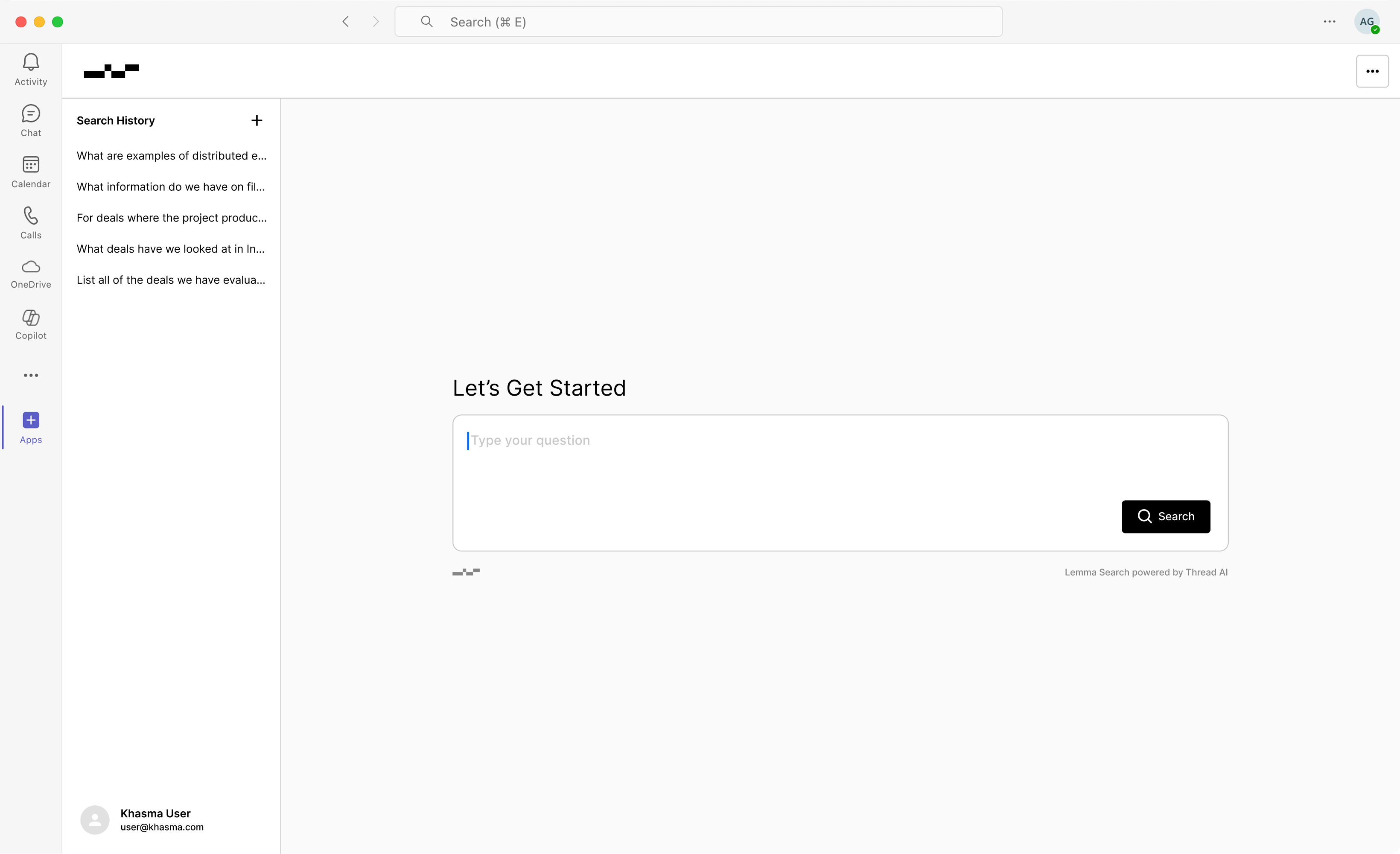 Lemma embedded in Microsoft Teams